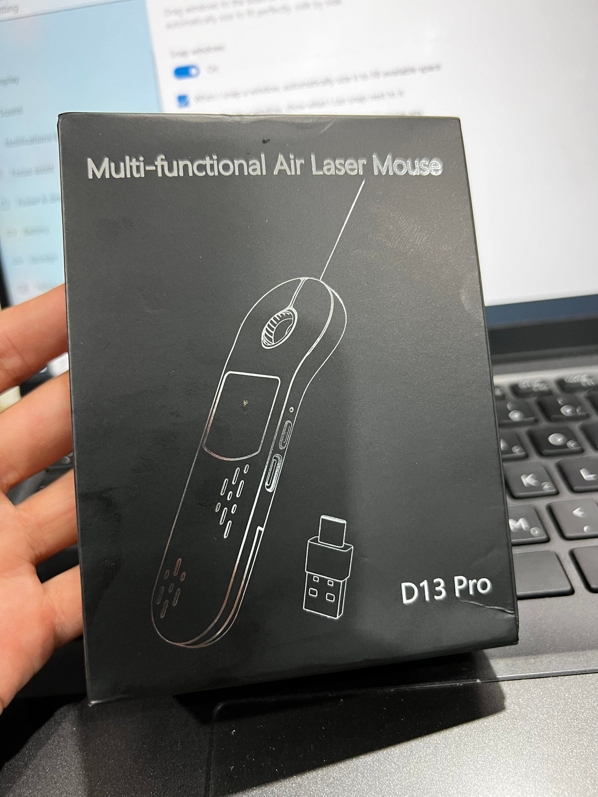 Multi-functional Air Laser Mouse